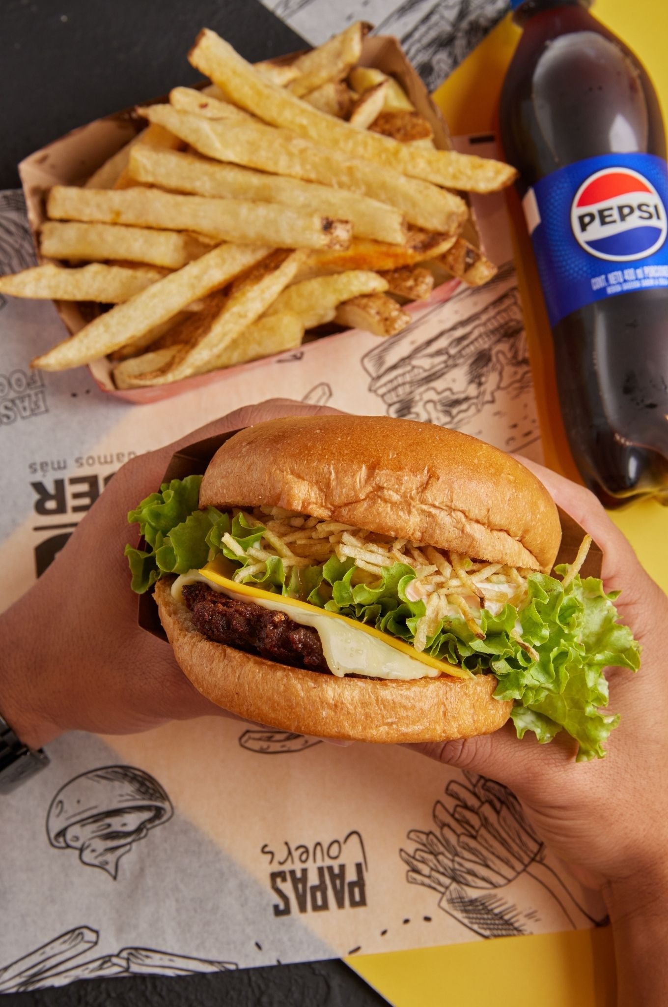 Combo Burger Sencilla