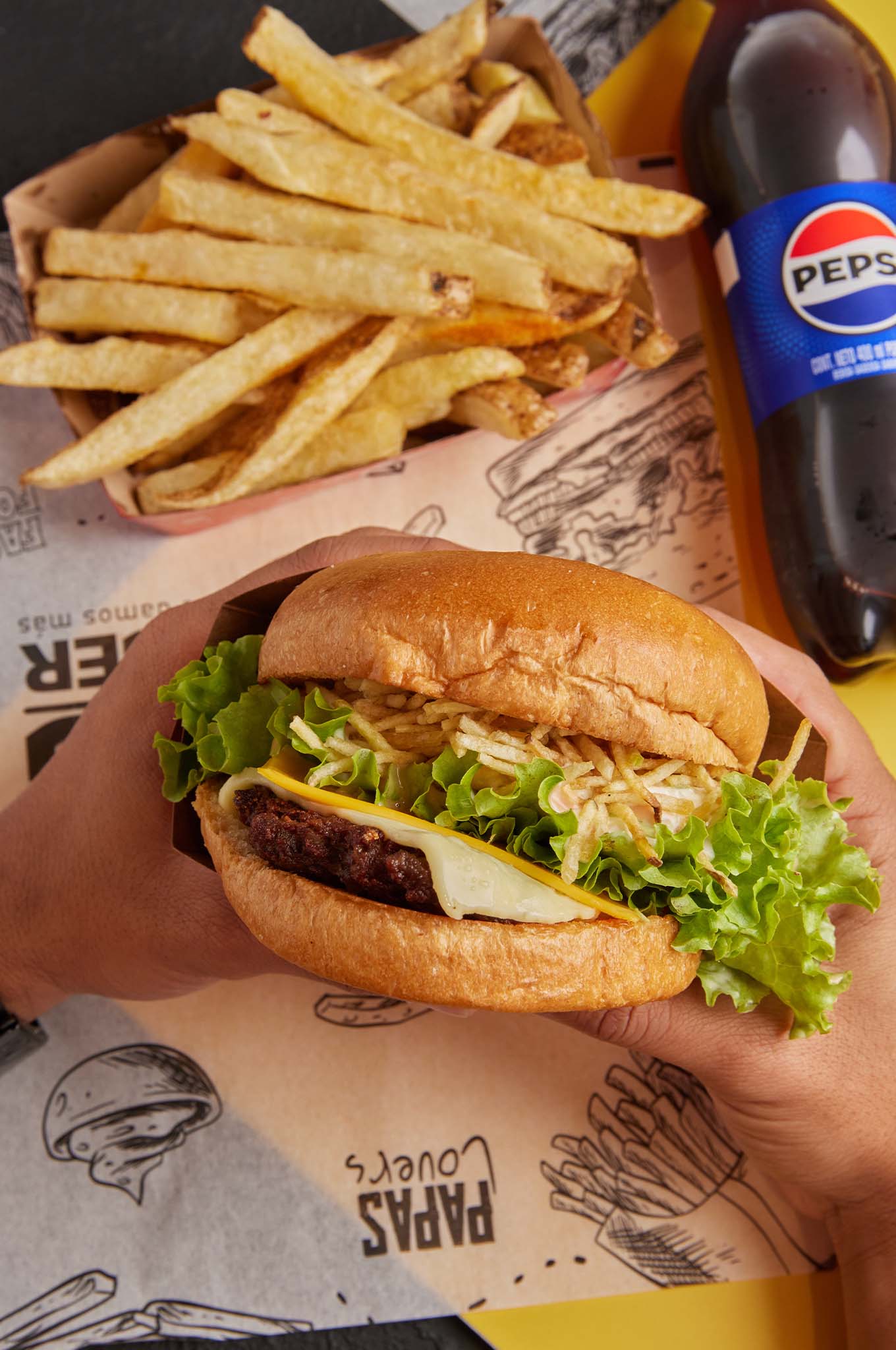 Combo Burger Res